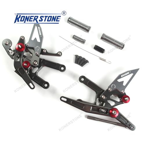 Repose-pieds réglables YZF R6 accessoire moto gris