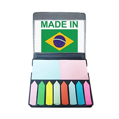 Boîte à marque-page Made in Brazil Country Love le cadeau parfait pour lecteur
