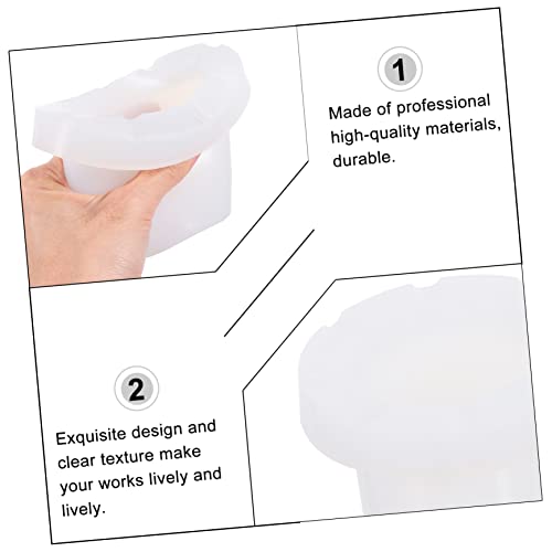 Moule à bougie cylindrique transparent SHINEOFI pour création artisanale de bougie - 5