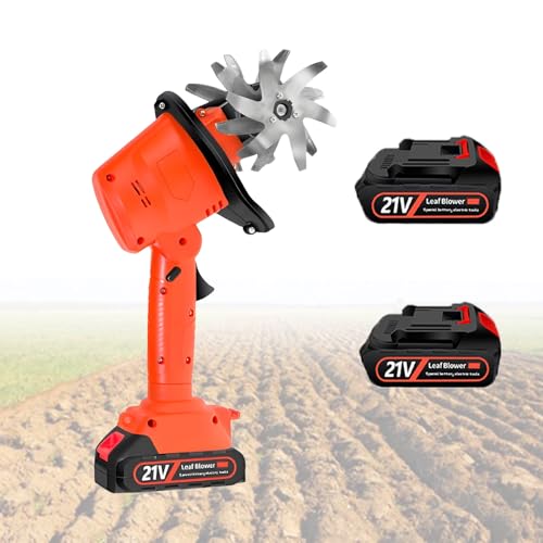 Motocoltivatore Elettrico Senza Fili, Micro Motocoltivatore Portatile, Profondità Di Lavoro