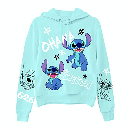 Ladies Lilo and Stitch Sweatshirt - Ladies Classic Lilo and Stitch Hoodie...