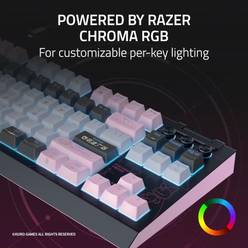 Razer BlackWidow V4 TKL Wireless Gaming Keyboard, Wuthering Waves Edition by Razer - Used condition - Image 7