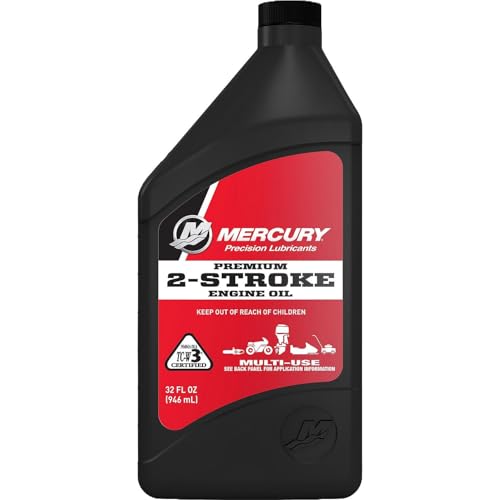 Aceite de motor Mercury 2 tiempos premium 1 cuarto