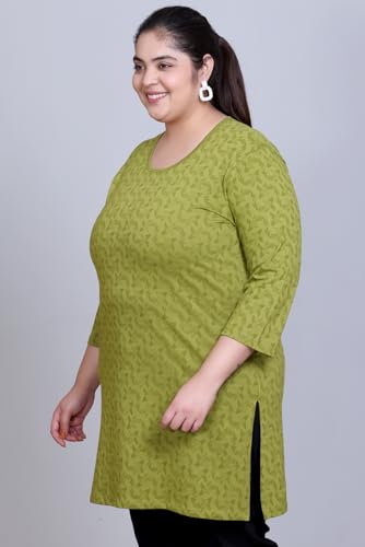 Image of RYSH Women's Plus Size Printed Longline Tops
