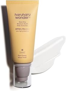 haruharu wonder(ハルハルワンダー)ブラックライス モイスチャー エアリーフィット デイリーサンスクリーン SPF50+ PA++++ 50ml 日焼け止め ナイアシンアミド セラミド UVケア 韓国コスメ