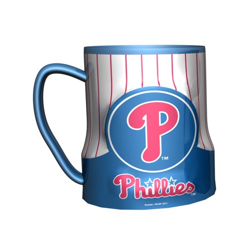 Mlb Philadelphia Phillies Sculpted Game Time Coffee Mug, 18-Ounce #TOP1