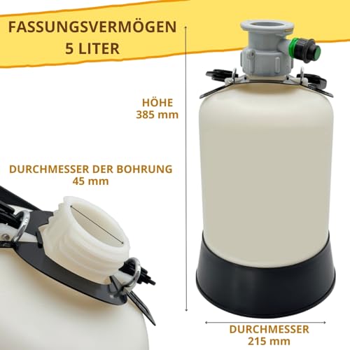 Miniatura 7 de Ich-Zapfe.De Barril De Limpieza De Línea De Cerveza, Kit De Limpieza De Línea De Cerveza - Para Sistemas De Distribución 5l, Cabeza De Grifo: Tipo A