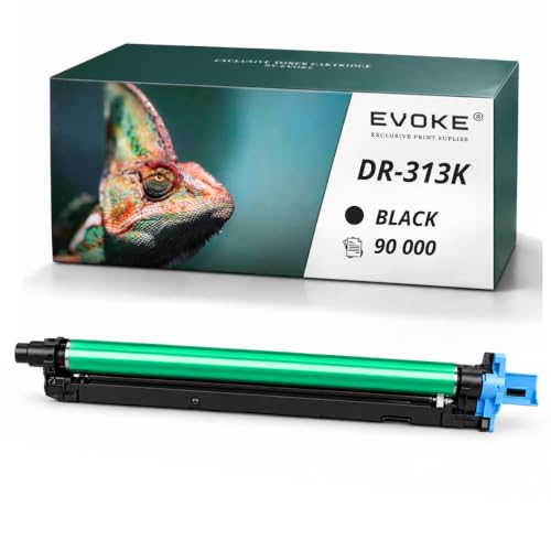 Image of EVOKE Drum for Konica Minolta DR313 DR-313 Black 120,000 pages | Compatible with Konica Minolta Bizhub C258, C308, C368