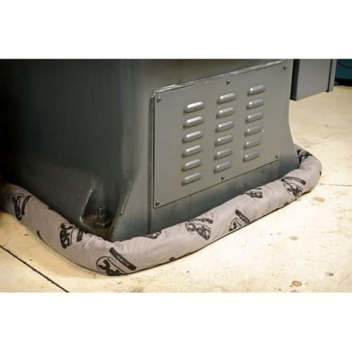 Image of Brady AW430 3 inch inch x 4' Multi-Purpose Spill Containment Absorbent Soc - 30 ct inch, gray
