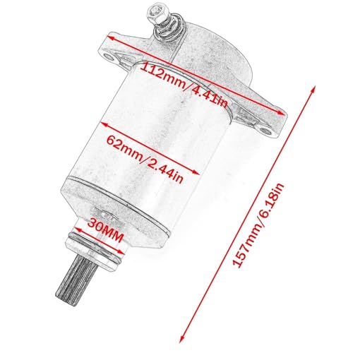 Motor de arranque 3305-954 para quad Arctic Cat 500 y Kymco Maxxer 450i 6