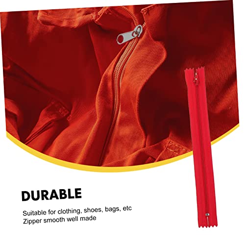 NUOBESTY 200 Peças Acessórios De Náilon Calças Ferramenta Doméstica Zíper De Costura De Náilon Subst