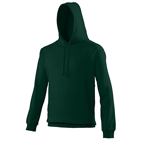 Image of Awdis Unisex College Hooded Sweatshirt / Hoodie (M) (Forest Green)