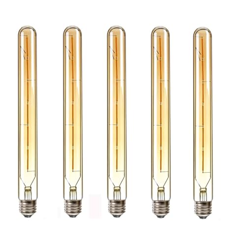 La Mejor Recopilación de Foco vintage - los preferidos. 42 Foco Vintage Led Edison Tubular 4w Luz Cálida (5) VINY ELECTRIC
