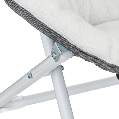 Fauteuil Pliant Renard Blanc 40 cm Polyéthylène JJA
