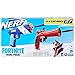 NERF Fortnite Dual Pack Includes 2 Fortnite Blasters and 6 Elite Darts
