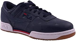 Fila Mens Original Fitness Archive Classic Sneaker, Adult, Navy/White/Red, 10.5 M US