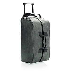 XD Basic weekend trolley, grijs koffer, 55 cm, 40 liter, grijs