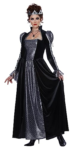 Disfraz de reina oscura para mujer ideal para fiestas de terror y carnaval