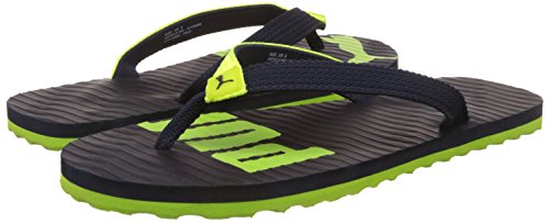Image of Puma unisex-adult Miami Valueline II DP Flip flop Peacoat-Safety Yellow 11 UK (36136506)