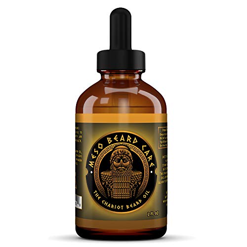 The Chariot Beard Oil - All Natural Pine, Orange Zest, and Balsam Fir Fragrance - Meso Beard Care (2 oz.)