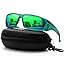 1-clear Green Frame/Green Mirror Lens
