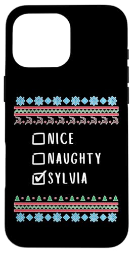 fGAA Sylvia NX}XEAO[EZ[^[ X}zP[X iPhone 16 Pro Max p