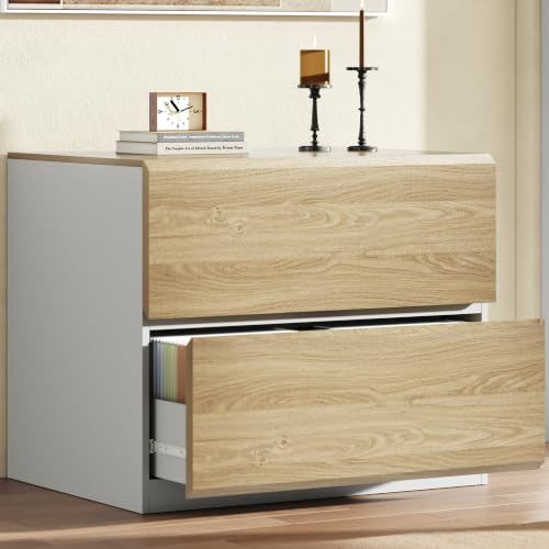 Image of ModernMate 2 Drawer Lateral File Cabinet for Home Office, 31.5W*28.7H