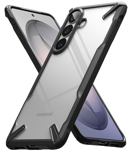 Ringke Fusion-X for Samsung Galaxy S26 Case Back Cover [Heavy Duty X-Frame] Rugged Shockproof Bumper Protective with Non-Slip Side Grip - Black