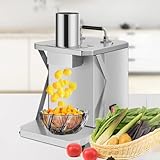 Port d'alimentation de grand diamètre : mettez les ingrédients et coupez automatiquement les dés pour répondre aux besoins d'alimentation d'une variété d'ingrédients et couper automatiquement et rapidement en dés.