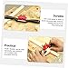 Operitacx Wood Hand Planer Large Adjustable Woodworking Scraper Tool with High Grade Blade for Chamfering Rough and Fine Planing for DIY Wood Projects and Home Renovation
