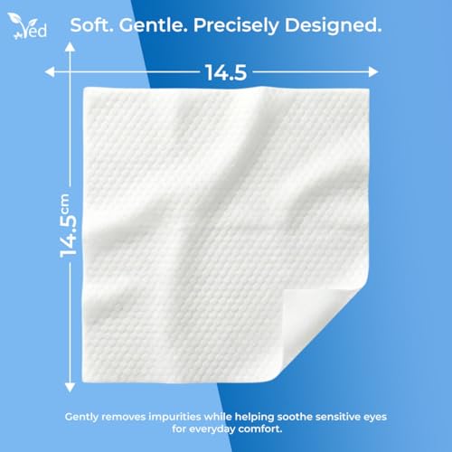 Miniatura 9 de Toallitas Para Párpados Ved Para Tratamiento Periocular En Adultos Y Niños. Seguro Y Natural Para Pestañas Y Párpados, Paquete De 30 Toallitas Estériles Prehumedecidas