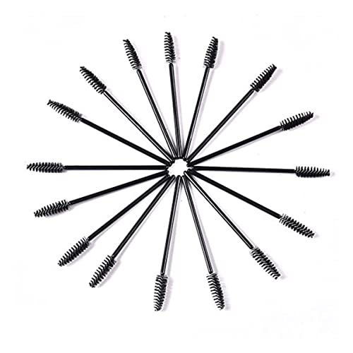 Vaguelly 150pc Disposable Wands Angled Makeup Brush Kit Eyelash Brushes Lift Beauty Tools