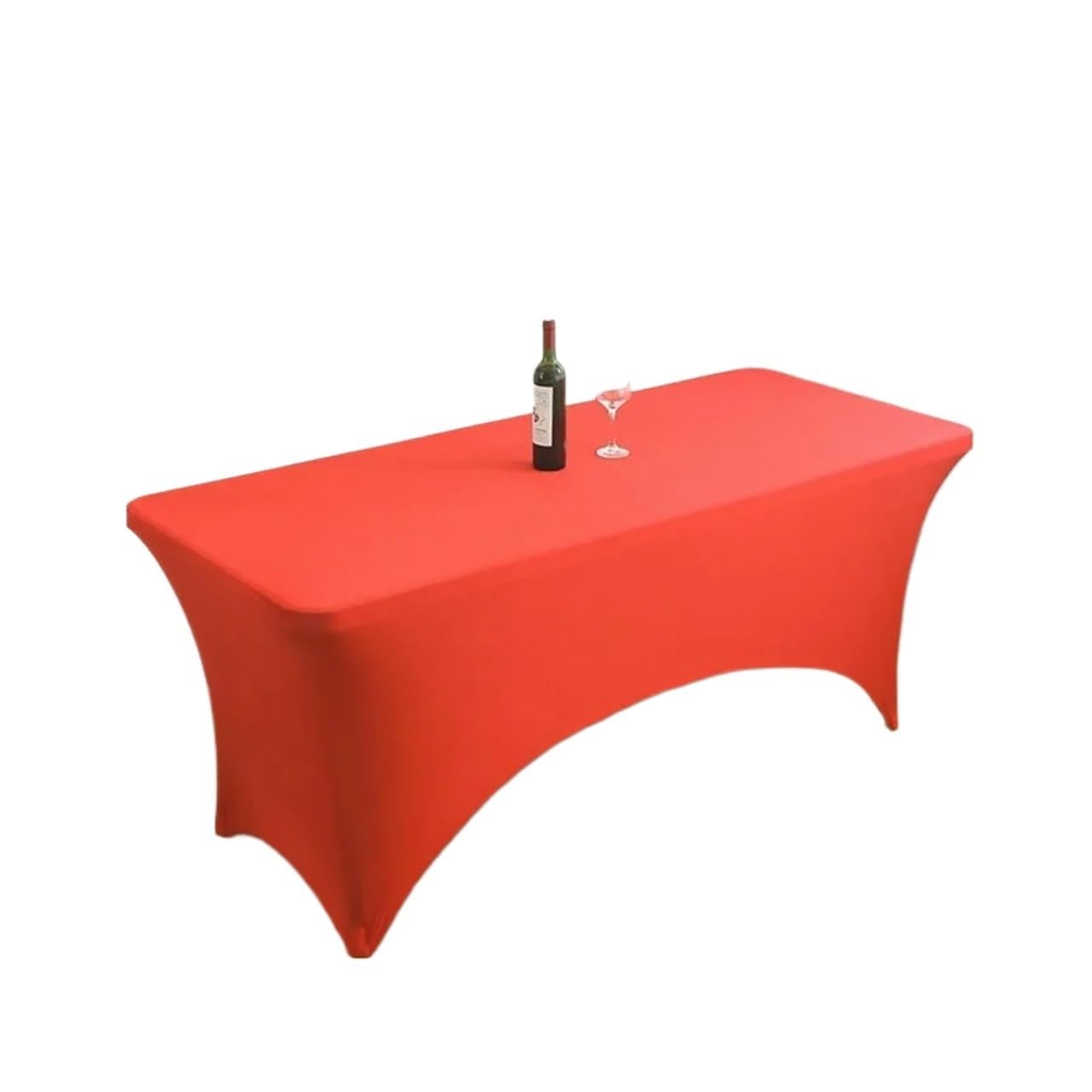 GCYEIDMA Elastic Beer Table Cover Elastic Hollow out Thiened Tablecloth for Meeting And Wedding Banquet Rectangular Bar Counter Cover(Color 9,5ft (152 * 76 * 76cm) 0.5kg)