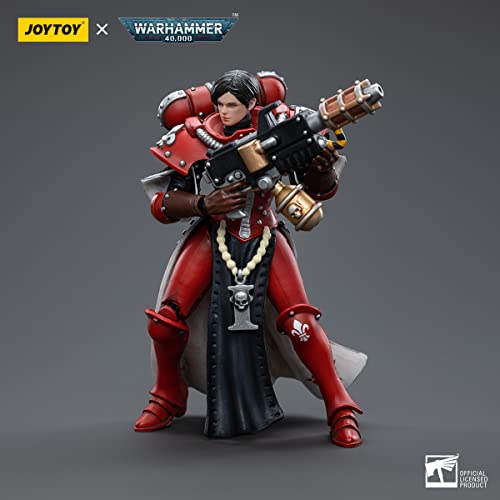 Joytoy New 1/18 Warhammer 40,000 Action Figure Adepta Sororitas Battle Sisters Order Of The Bloody Rose Sister Ignacia Collection Model Birthday Gifts #TOP2