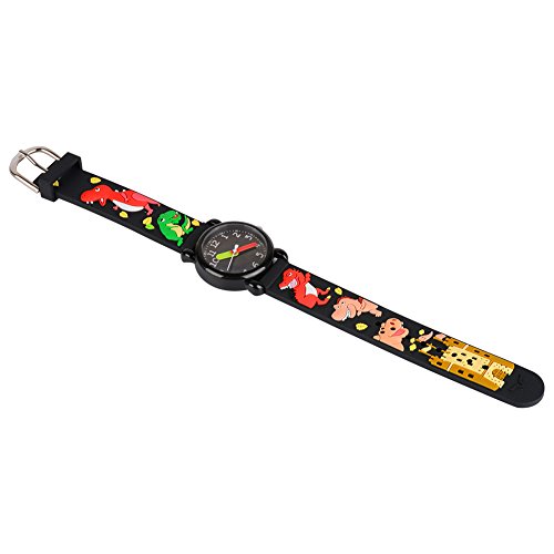 Image of Kids Watches for Boys Girls, 3D Cartoon Wrist Watch for Child Ages 3-8 | Cute Soft Silicone Watchband, Analog Dial, Daily Waterproof Durable, Birthday Christmas Ideal Gift for Little Child