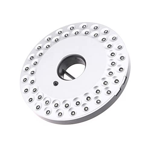 HOUDERCO Outdoor LED Camping Lamp Battery Operated Bright Umbrella Pole Light for Camping Hiking Patio Use Energy Efficient with LEDs Without Batteries