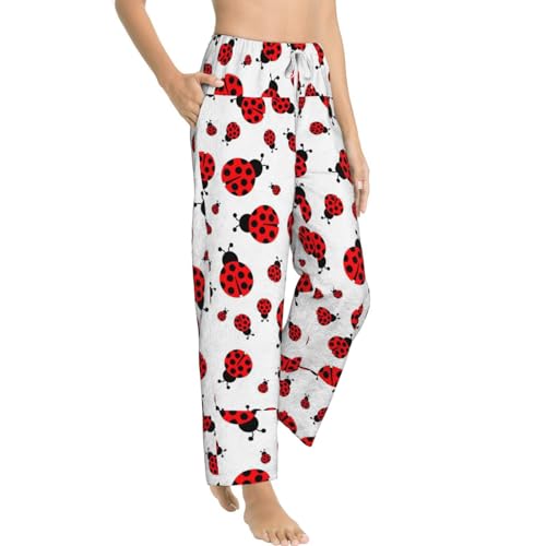 Pantalon de pyjama en flanelle imprimé Ladybug : le cadeau idéal