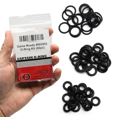 Captain O-Ring – Replacement 60pc O-Ring Set #503555 for Game Ready GRPro 2.1 Med4 Elite