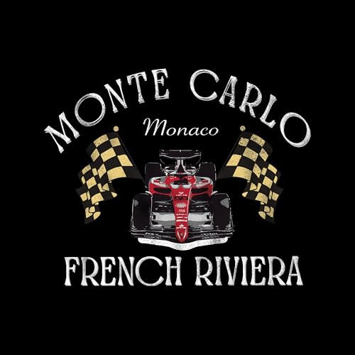 Monte Carlo Monaco French Riviera Race Car Adult Sand Short Sleeve T Shirt Vintage Style Graphic Tees2