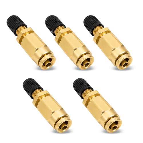 Image of TORQUE Air Inflation Schrader Valve for 1 /4 inch OD Air Line Tubing with PTC