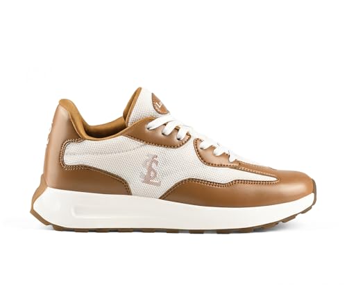 Image of LOUIS STITCH Women's Lightweight Athleisure Sport Shoes | Lightweight Casual Sneakers | Sporty Lace-Up Sneaker and Athleisure Wear| Perfect for Casual, Gym & Travel Wear | LSLD-AT-RF01
