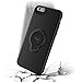 ICONFLANG for iPhone 6s / iPhone 6 Case with Ring Holder Kickstand Function, 360 Degree Rotating Ring Holder Grip Case Ultra Slim Thin Hard Cover for iPhone 6s / 6(4.7inch) (Black)
