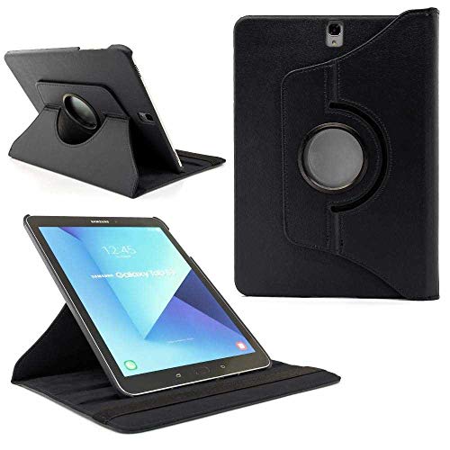 Todobarato24h Funda Compatible con Samsung Galaxy Tab S3 9.7 SM-T820 SM-T825 Negra Tablet GIRATORIA 360º
