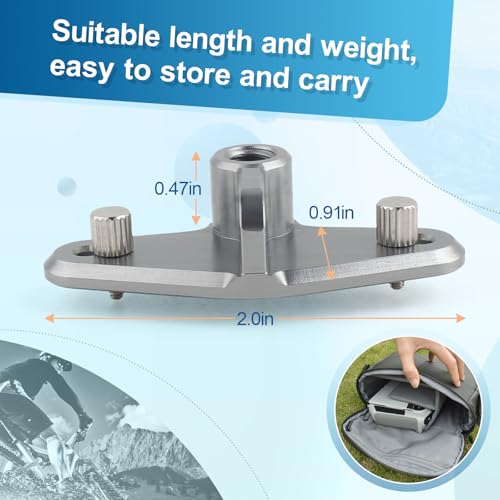 RongZy RC RC2 Bike Mount Adapter for DJI Air 3 Remote Control Riding Bracket for DJI Mini 3/3 Pro/4 Pro Bicycle Remote Control Mount (Not include the Bracket) - Image 2