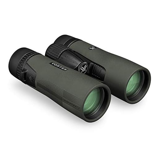 Vortex Optics Diamondback HD 10x42 Binoculars - HD Optical System, Non-slip Grip, Waterproof, Fogproof, Shockproof, Included GlassPak - Unlimited, Unconditional Warranty