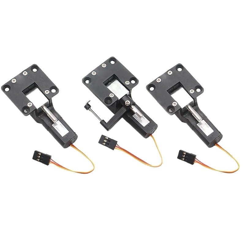 Tren de aterrizaje retráctil eléctrico sin servomotor Sparkhobby de 3,5 kg y 40 g con dirección y enchufe JR for avión de ala fija RC, piezas de bricolaje(1 set)