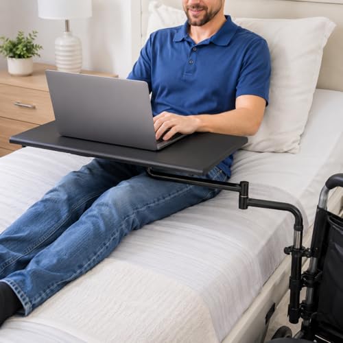 Plateau pour fauteuil roulant robuste et léger à surface durable - 3