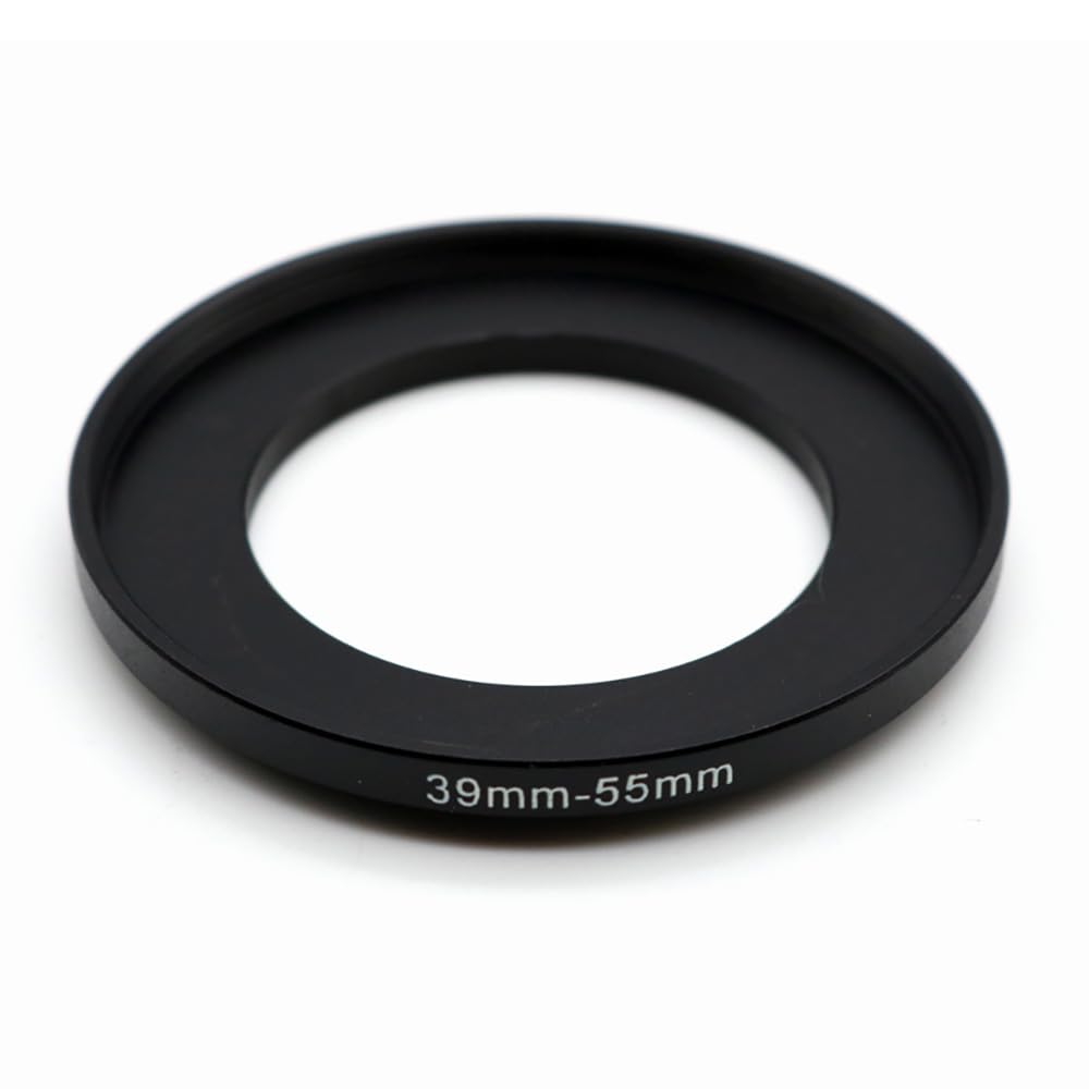 LingoFoto 39-40.5/42/43/46/49/52/55/58/62/67/72/77/82mm Step Up & Step Down Rings Adapter for Camera Lens and Filters 39-55 Filter Adapter Ring 39mm Lens to 55mm Filters (39-55mm)