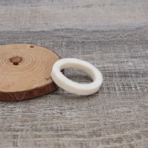 EMSea 10 Stück Filzscheiben kompatibel mit Sage kompatibel mit Breville Kaffeemühle 27 mm x 20 mm x 5 mm Filzring BES980BSS BES875UK BCG820BSSUK