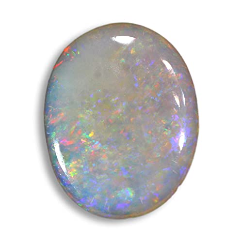 Opale blanche australienne AA++ d'exception pour haute joaillerie
